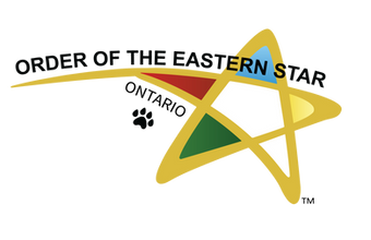 Order of the Eastern Star five-pointed star logo marked Ontario